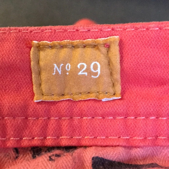 Pilcro and the Letterpress Coral Straight Pant - Picture 7 of 8